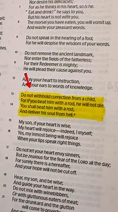 Proverbs 23:13-14 New King James Version (NKJV) “Do not withhold correction from a child, For if you beat him with a rod, he will not die. You shall beat him with a rod, And deliver his soul from hell.” #bibleverse #jesus #WordOfGod #bible #fbreelsvideo | The Bible Verses
