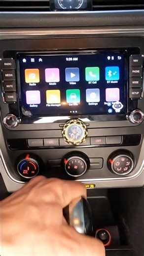 New 7 inch android installed in Vw Passat B7 2014