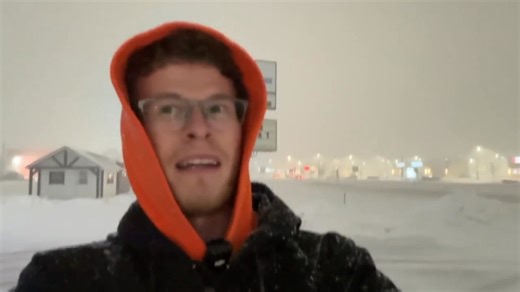 Storm Chaser Ben Richmond with an update from Three Rivers, MI - 7:00pm 12/31/25 | Michigan Storm Chasers