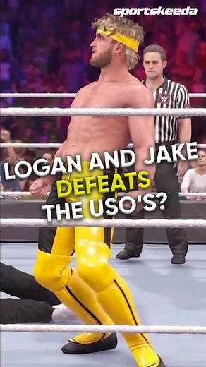 4.9K views · 12 reactions | Do you want to see this match? . . . #match #fued #loganpaul #jakepaul #youtuber #fighter #theusos #jeyuso #jimmyuso #wwe #wwenetwork #wwe2k22 #gaming | Sportskeeda Wrestling | Facebook