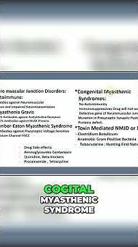 Myasthenia Gravis: Causes, Symptoms, and Treatments Explained