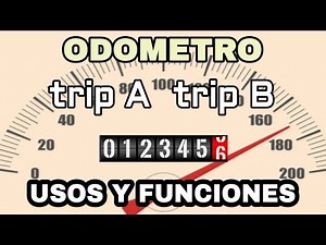 ODOMETRO TRIP-A TRIP-B USOS Y FUNCIONES
