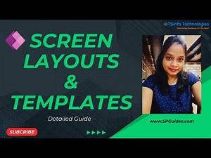Power Apps Screen Layouts & Templates | Build Power Apps With Screen Templates | Power Apps Screens