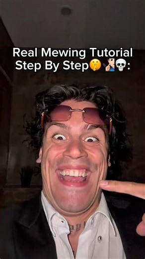 Real Mewing Tutorial Step By Step🤫🧏🏻‍♂️💀#real #mewing #tutorial #tips #transformation #shelove