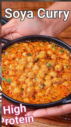 Soya Curry - High Protein Curry #hebbarskitchen #food #foodporn #foodie #instafood #foodphotography #foodstagram #yummy #foodblogger #foodlover #instagood #love #delicious #follow #like #healthyfood #homemade #dinner #foodgasm #tasty #photooftheday #foodies #restaurant #cooking #lunch #picoftheday #bhfyp #foodpics #instagram #healthy #chef #breakfast #eat #dessert #instadaily #pizza #instalike #travel #photography #vegan #foodiesofinstagram #fitness #cake #followme #yum #chocolate #delivery #ama