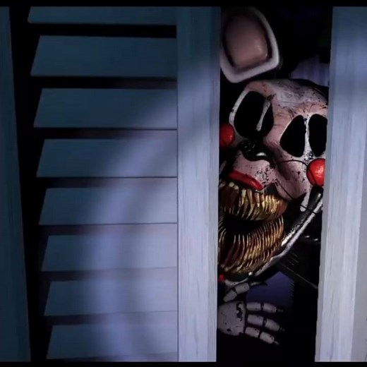 Corrupted Mangle in FNaF 4 (FNaF Jumpscares)