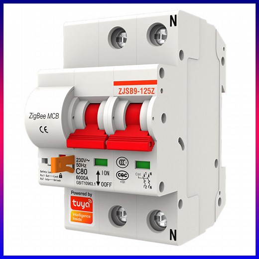 [Hot Item] Zjsb9-125z Zigbee Intelligent IoT Circuit Breakers