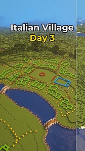 Italian Village in Minecraft - Day 3 #minecraft #minecraftbuilding #minecrafttutorial | Gorillo