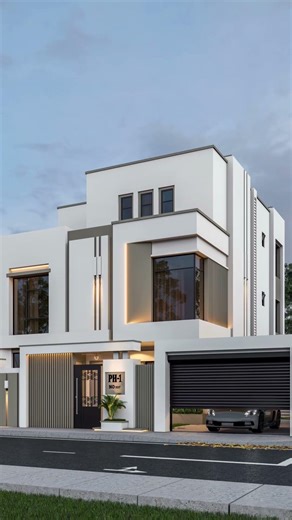 Architecture meets imagination — your dream home in 3D form.#ModernHouse #FacadeDesign #Architecture