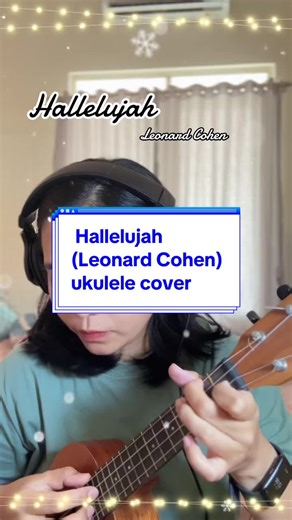 Hallelujah Ukulele Cover in F Key