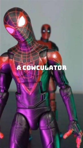 cow puns are funny 🙂 #marvel #deadpool #marvelstopmotion #spiderman #stopmotion #animation #memes