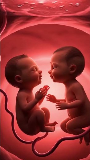 What If Twin Fetuses Could Talk? | Adorable 3D Womb Simulation