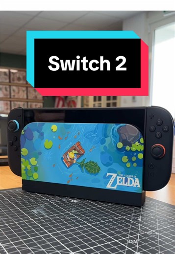 Customisation d'un dock Switch 2 sur le thème Zelda