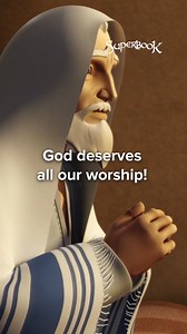 God deserves all the glory, honor and praise! 🙌🙌🙌 . . . . . SUPERBOOK Bringing Bible Stories and Jesus' love to kids everywhere Series App Academy Outreach | Superbook