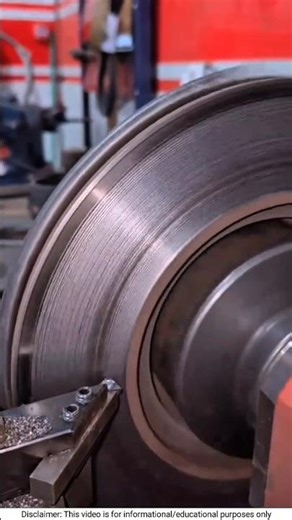 Brake Disc Resurfacing Process | Car Brake Service Guide 🔧🚗 #shortsfeed #mechanic