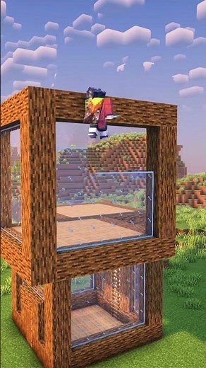 Minecraft Easy Cubical House🏠 #shorts