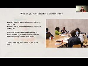 Artist Statement Writing Workshop