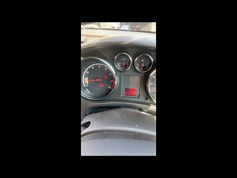 Vauxhall Meriva service light reset