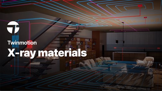 Ready for a new #TwinmotionTutorial this Tuesday? Learn how to easily visualize your project's MEP or create map markers using X-ray materials. Watch now and level up your skills: https://youtu.be/sKTBFLZ076M | Twinmotion