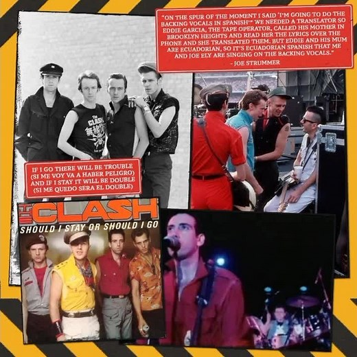 SHOULD I STAY OR SHOULD I GO? Combat Rock / The people hall special edition. Out on the 20th May. Available to pre-order now. Link in bio. | The Clash
