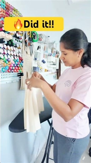 ✅Epdiyo mudichaachu!🔥Glimpses of my work #tamilvlogs #shorts #shortsfeed #minivlog #sewing