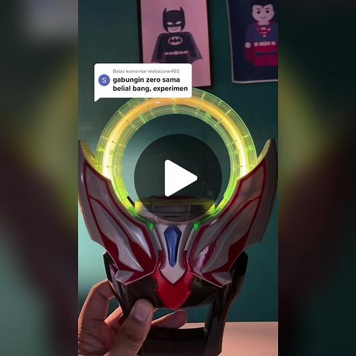 Ultraman Zero and Belial Fusion Toys Review