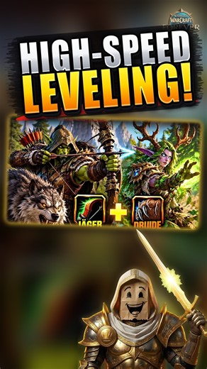 Jäger + Druide: Das SPEED-Duo für High-Speed-Leveling! 🏹🌿 | WoW Forever
