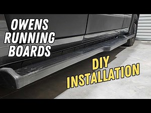 Owens Running Board Installation
