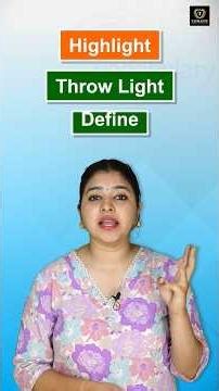 Highlight, Throwlight, Define | Decoding Indicative words for UPSC Civil Services Exam #upsc #shorts