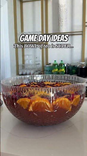 Easy Game Day Drink 🏈 | Cranberry Spiced Constant Comment Tea Punch