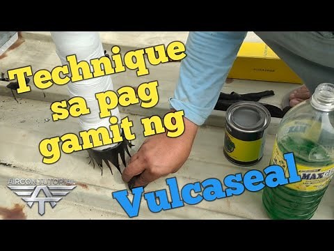 How to apply vulcaseal correctly?