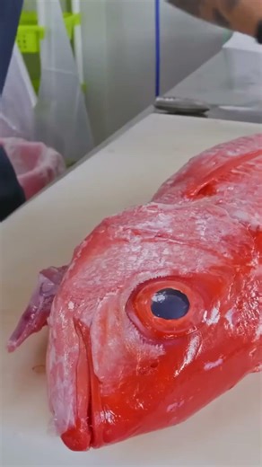 Red Snapper Cutting and Processing in a Factory|Foodstoria#fish #cooking