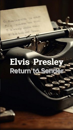 Elvis Presley - Return to Sender (Lyrics) | #ElvisPresley #ReturnToSender #Lyrics #Music #LyricVideo