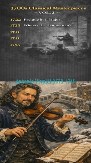 5 Classical Masterpieces of the 1700s