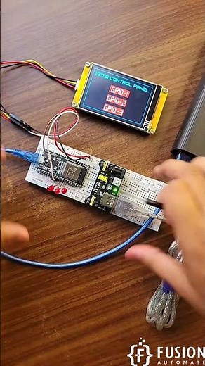 ESP32 GPIO Control using Nextion NX4832F035 - Discovery Series 3 5″ HMI Display