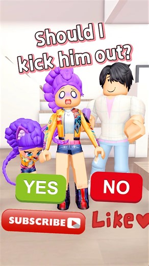 Should I kick him out?😰| Michael Roblox RP