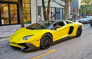 183K views · 10K reactions | Lamborghini Aventador SV - ANGRY LOUD BULL - Driving Revving Shooting Flames In Miami Concours | Mike Supercars Top Speed. Welcome to Miami Supercar Paradise | Facebook