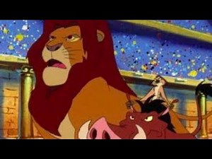 (SIMBA MOMENTS) from the timon and pumbaa show!