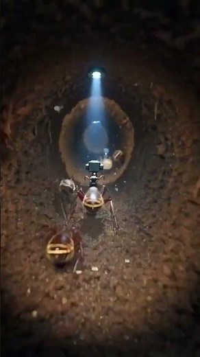 Ant colony exploration: See inside a giant ant nest!