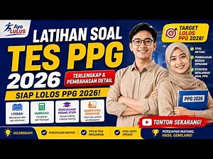 LATEST 2026 PPG TEST | Literacy & Numeracy Practice Questions + Complete Discussion