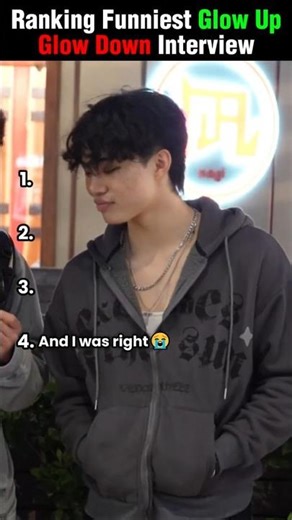 Ranking Funniest Glow Up and Glow Down Interview😭