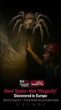 Giant Spider-Web “Megacity” Discovered in Europe 🕸️