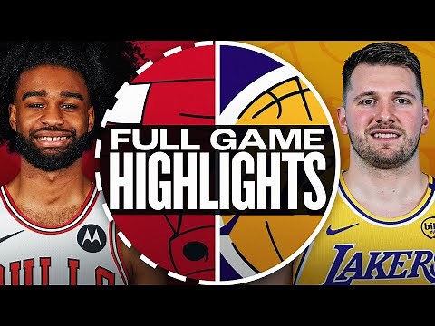 BULLS at LAKERS | FULL GAME HIGHLIGHTS | March 22, 2025