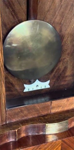 Antique Gustav Becker Vienna floor standing regulator.