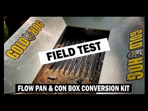 REVIEW Gold Hog Flow Pan & NEW Con Box - FIELD TEST