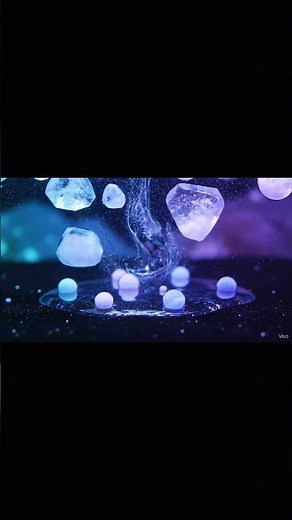 Slicing a Sapphire in Water 💎 | Relaxing Crystal ASMR Sounds