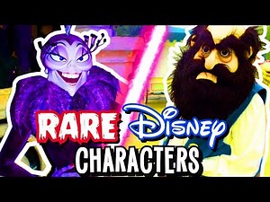 Top 10 Rare Disney Parks Characters