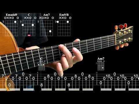 A chord progression built with 4 chords! Simple and clear.