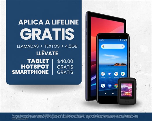 La conexión perfecta existe… y la eliges tú 😉 Con TruConnect, aplica al beneficio Lifeline GRATIS y recibe tablet, teléfono o hotspot, según lo que más necesites. 📍 Fácil. Rápido. Sin complicaciones. #TruConnectPR #Lifeline #PuertoRico #TabletGratis #TelefonoGratis #HotspotGratis #InternetGratis | TruConnect PR