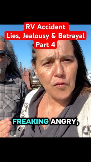The Truth About Our RV Accident… The Confrontation! #rvlife #shorts #travelcouple